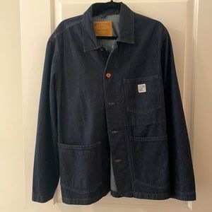 Denim worker jacket